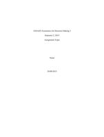 economics for decision making 2 semester 2