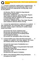 Pharmacology Study Guide - Part 2 exam questions and answers