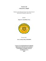 Alvin Arahman Sidiq -  MAKALAHGHAZWUL FIKRI PDF