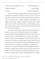 CPO 3055 - Essay Authoritarians and Democrats