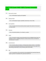 CNIT 270 Exam With 100% Correct Answers 2024