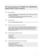 CPI Test questions 37 CORRECTLY ANSWERED QUESTIONS LATEST UPDATE