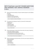 BEFO Final Exam June 2017 EXAMS  QUESTIONS AND ANSWERS 100% VERIFED ANSWERS A.docx