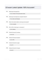G3 exam  Latest Update 100% Accurate!!