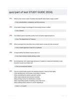 quiz/part of test STUDY GUIDE 2024).