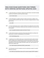 WGU D220  EXAM QUESTIONS (328 TERMS) WITH VERIFIED DEFINITIONS UPDATED 2024
