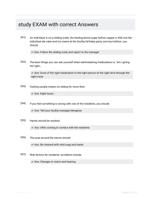 study EXAM with correct Answers