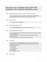 NSG-300 Exam 2 EXAMS  QUESTIONS AND ANSWERS 100% VERIFED ANSWERS A.docx