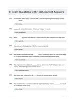 8: Exam Questions with 100% Correct Answers