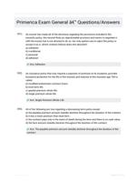 Primerica Exam General practice questions & answers 2024