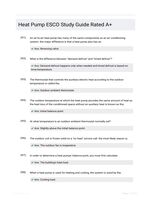 Heat Pump ESCO Study Guide Rated A+