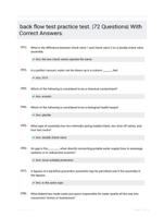 back flow test practice test. |72 Questions| With Correct Answers.