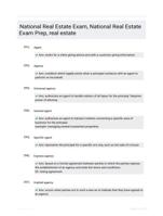 National Real Estate Exam, National Real Estate Exam Prep, real estate