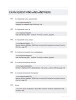EXAM QUESTIONS AND ANSWERS.
