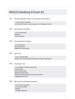 NSG223 MedSurg III Exam #2.