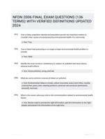NFDN 2006 FINAL Study Guide Graded A+