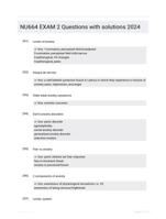 NU664 EXAM 2 Questions with solutions 2024