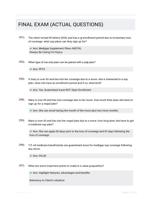 FINAL EXAM (ACTUAL QUESTIONS)