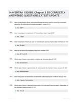 NAVEDTRA 15009B: Chapter 3 55 CORRECTLY ANSWERED QUESTIONS LATEST UPDATE