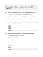 Mastery Exam Series 6 Study Guide 2024 Updates