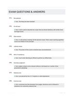 EXAM QUESTIONS & ANSWERS