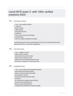 comd 5070 exam 3 -with 100% verified solutions-2024