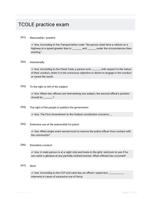TCOLE practice exam