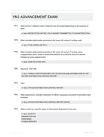 YN2 ADVANCEMENT EXAM