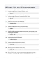 CES exam 2024  with 100% correct answers