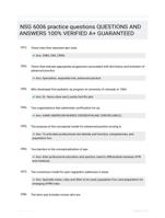 NSG 6006 practice questions EXAM QUESTIONS (78 TERMS) WITH VERIFIED DEFINITIONS UPDATED 2024