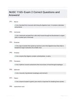 NUSC 1165--Exam 2 Correct Questions and Answers!