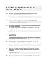 3320 EXAM WITH VERIFIED SOLUTIONS ALREADY GRADED A+