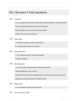 Pnr 106 exam 4 Test Questions