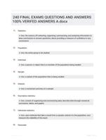 240 FINAL EXAMS  QUESTIONS AND ANSWERS 100% VERIFED ANSWERS A.docx