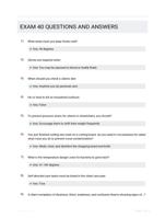 EXAM 40 QUESTIONS AND ANSWERS