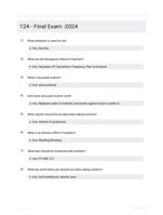 124 - Final Exam -2024