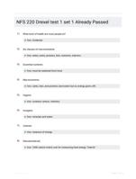 NFS 220 Drexel test 1 set 1 Already Passed