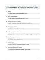 1902 Final Exam (MAIN REVIEW)  100%Correct