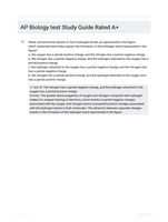 AP Biology test Study Guide Rated A+