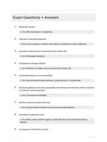 Exam Questions + Answers