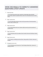 NFDN 1002 Midterm 95 CORRECTLY ANSWERED QUESTIONS LATEST UPDATE