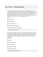 ATLS Test 1 Already Passed