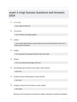 exam 3 cmgt Quizzes Questions and Answers 2024