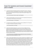 Exam 73+ Questions and Answers Guaranteed pass A Graded