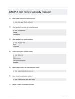 DACP Z-test review Already Passed