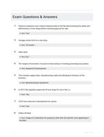 Exam Questions & Answers