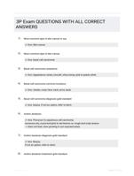 3P Exam QUESTIONS  WITH ALL CORRECT ANSWERS