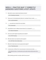 WEEK 4 :: PRACTICE QUIZ 17 CORRECTLY ANSWERED QUESTIONS LATEST UPDATE