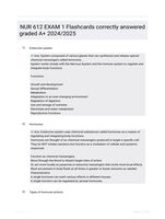 NUR 612 EXAM 1 Flashcards correctly answered graded A+ 2024/2025