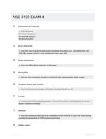 NSG-3130 EXAM 4 